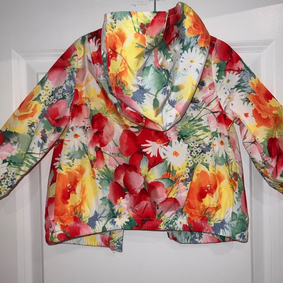 Baby Gap floral print spring jacket size 12-18 months - Picture 3 of 3